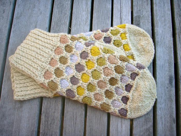 honeycomb knitting pattern