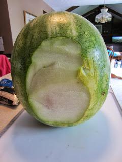 watermelon carving basket