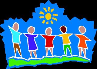 design of a group of kindergarten Sun