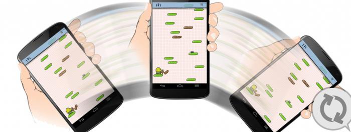 games with an accelerometer on the phone