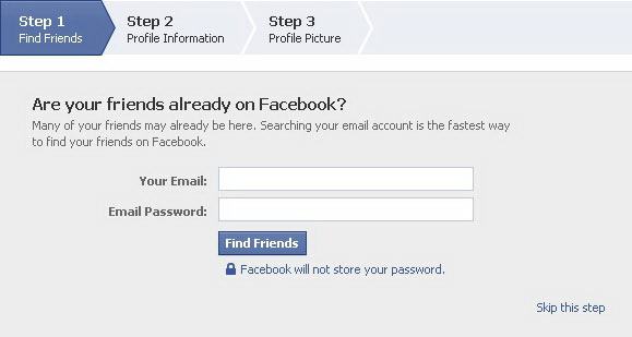 Как правильно зарегистрироваться в фейсбуке?