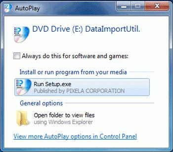 Install a new program on a computer