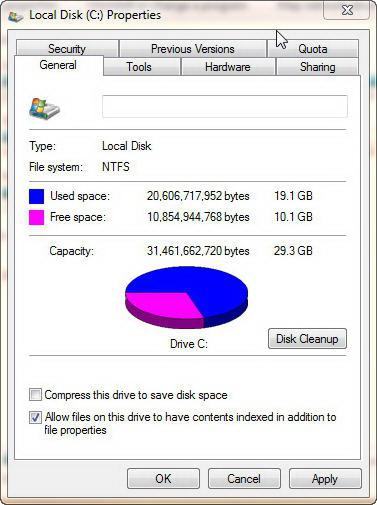 оптимизировать файл подкачки windows 7 