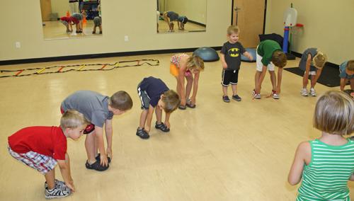 morning exercises complex in the preparatory group