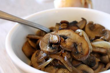 калорийность жареных грибов с луком