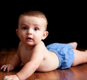 2 months baby spits up in a fountain