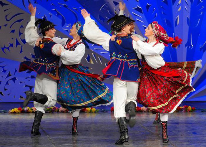 польский народный парный танец