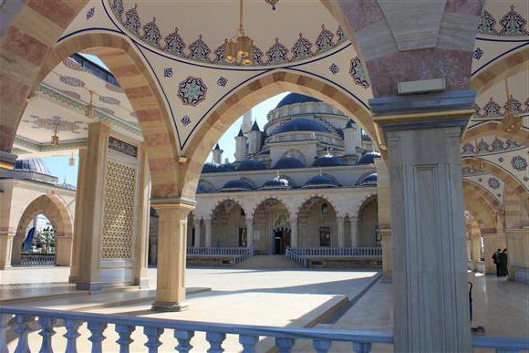 мечеть в грозном фото