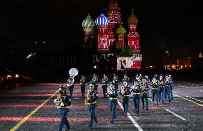 spasskaya tower military festival