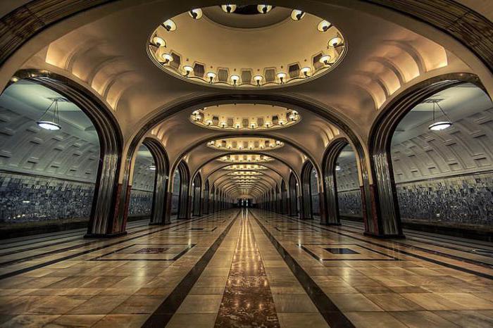 самая красивая станция московского метрополитена