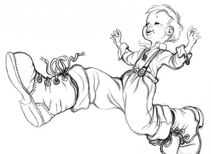 Картинка сапоги скороходы для детей из сказки