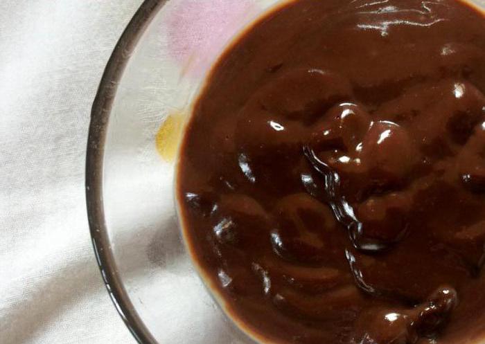 шоколадный заварной крем рецепт