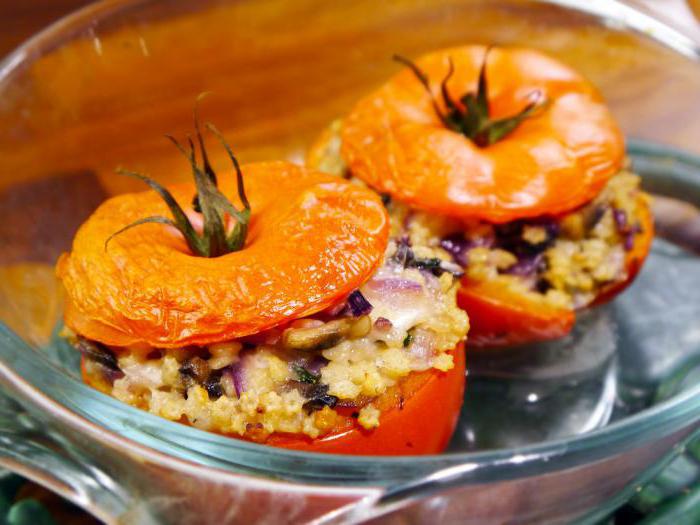 stuffed tomatoes recipe with cheese and garlic