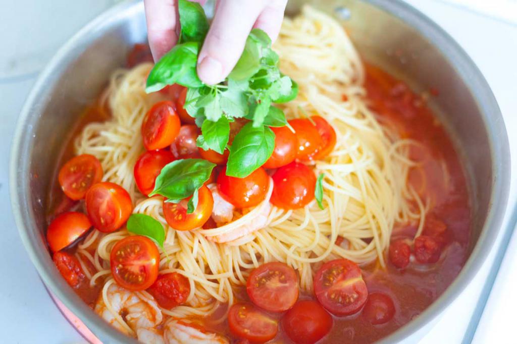 Итальянский спагетти томат описание и фото