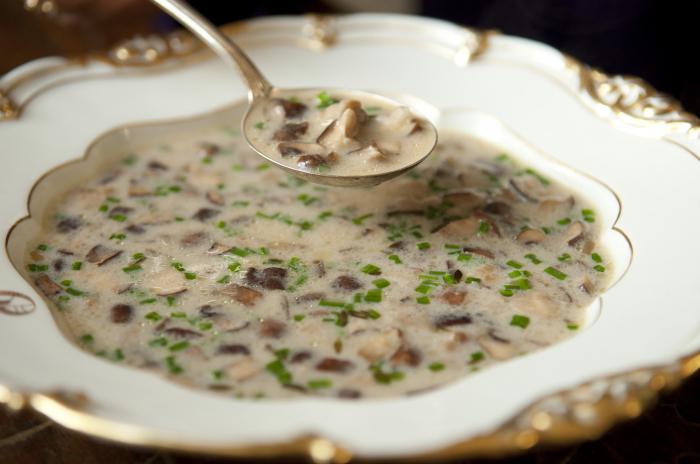 frozen mushroom soup recipe