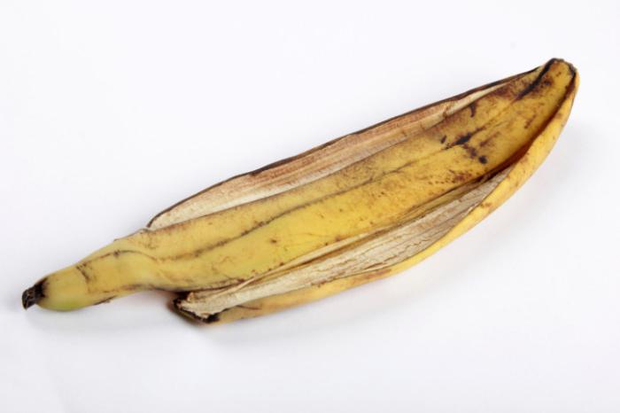 банановая кожура как удобрение