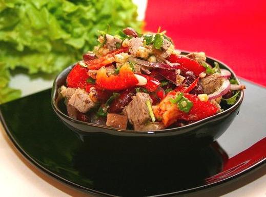 как приготовить салат тбилиси