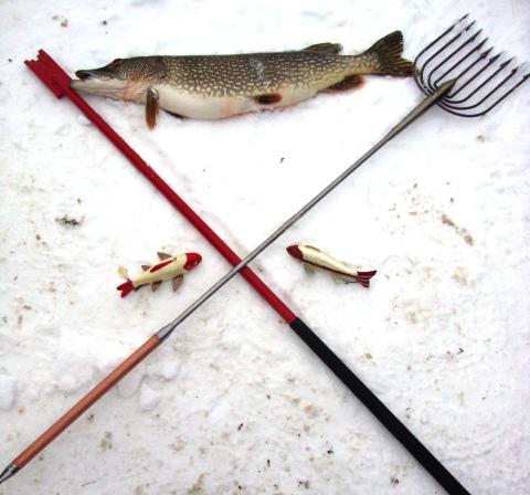 рыбалка на щуку в феврале