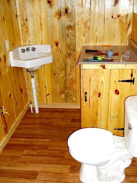 build a toilet in the country with your own hands