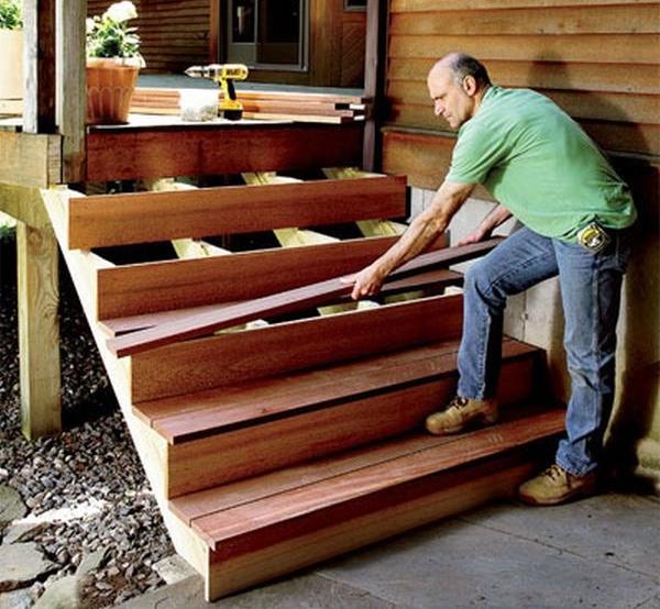 how to make a porch with your own hands,