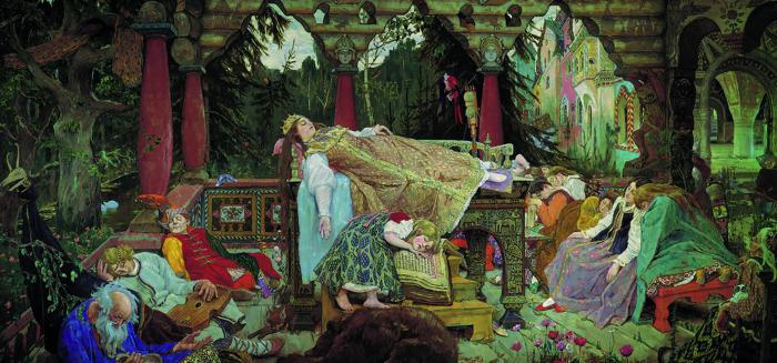 Жуковский сказка спящая царевна 