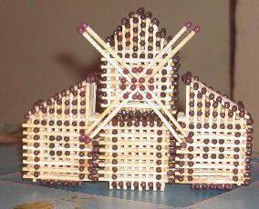 crafts from matches for children