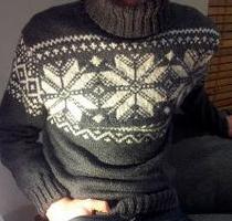 Как связать свитер спицами схемы