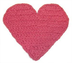 How to crochet a heart