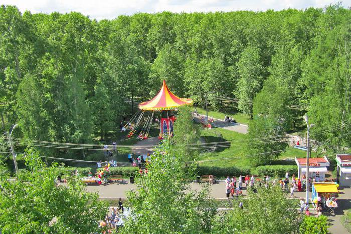 where to go as a child in Krasnoyarsk in the summer