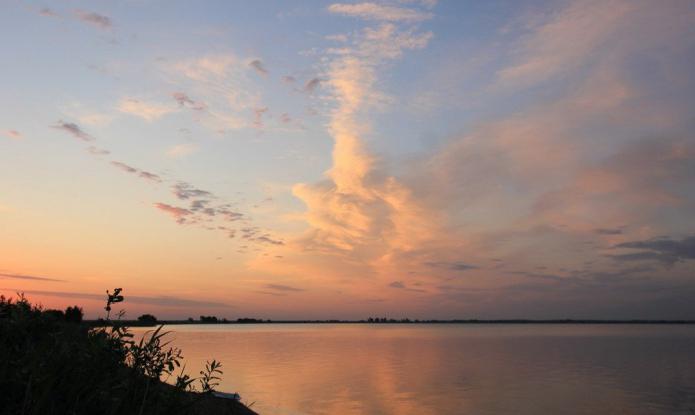 Karagaykul lake Chelyabinsk region