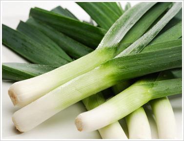 leek green portion