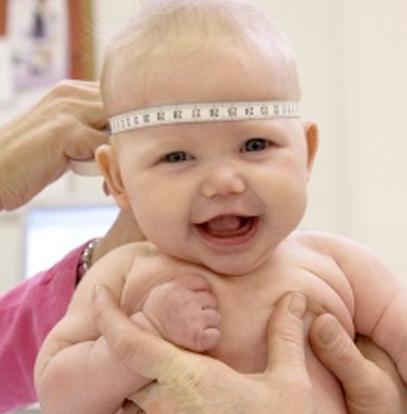 Окружность головы ребенка по месяцам