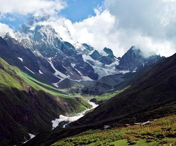 высотные пояса в горах кавказа