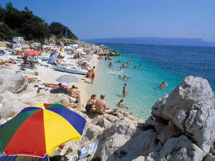 пляжи истрии хорватия