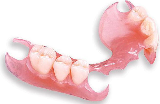 частичный съемный пластиночный протез на зубы фото