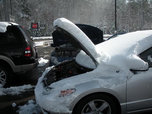 starting the engine in the cold VAZ