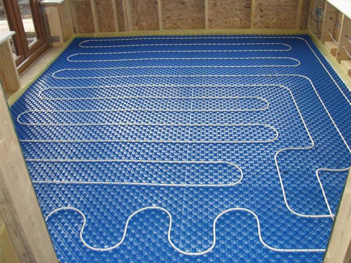 thermal insulation for underfloor heating