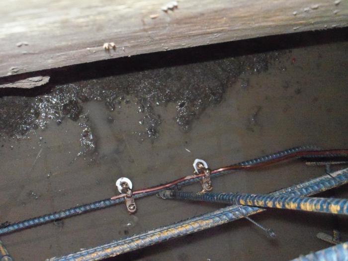 concrete heating with electrodes