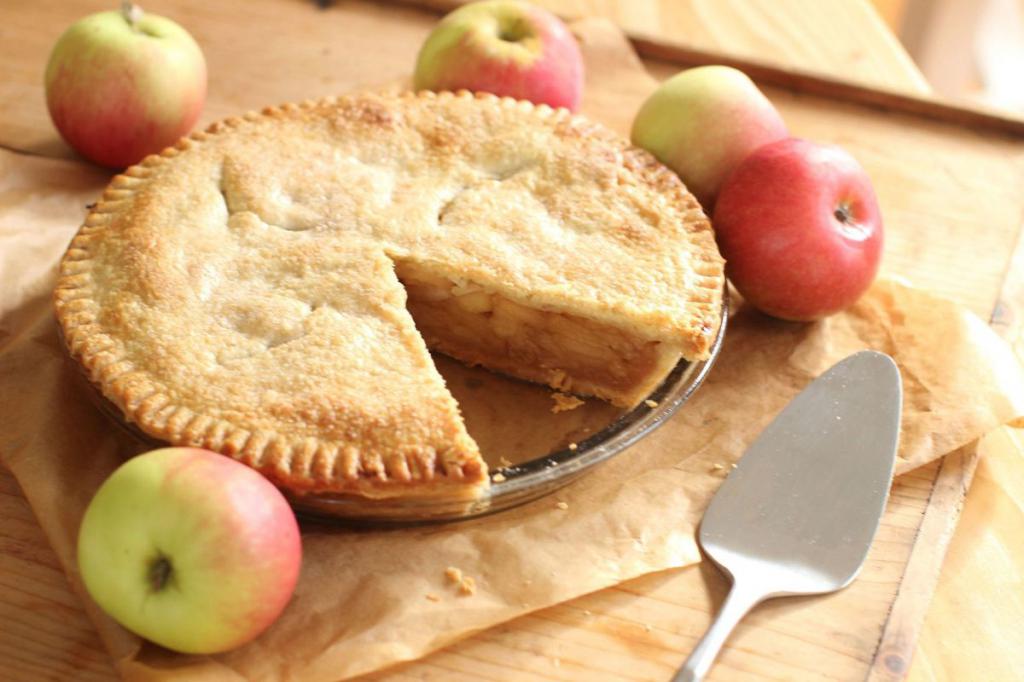 пирог с яблоками в мультиварке простой рецепт
