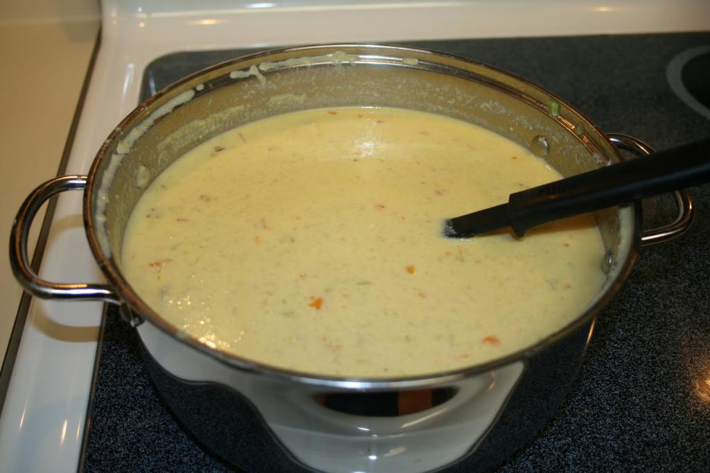 рецепт сырного супа с грибами и курицей