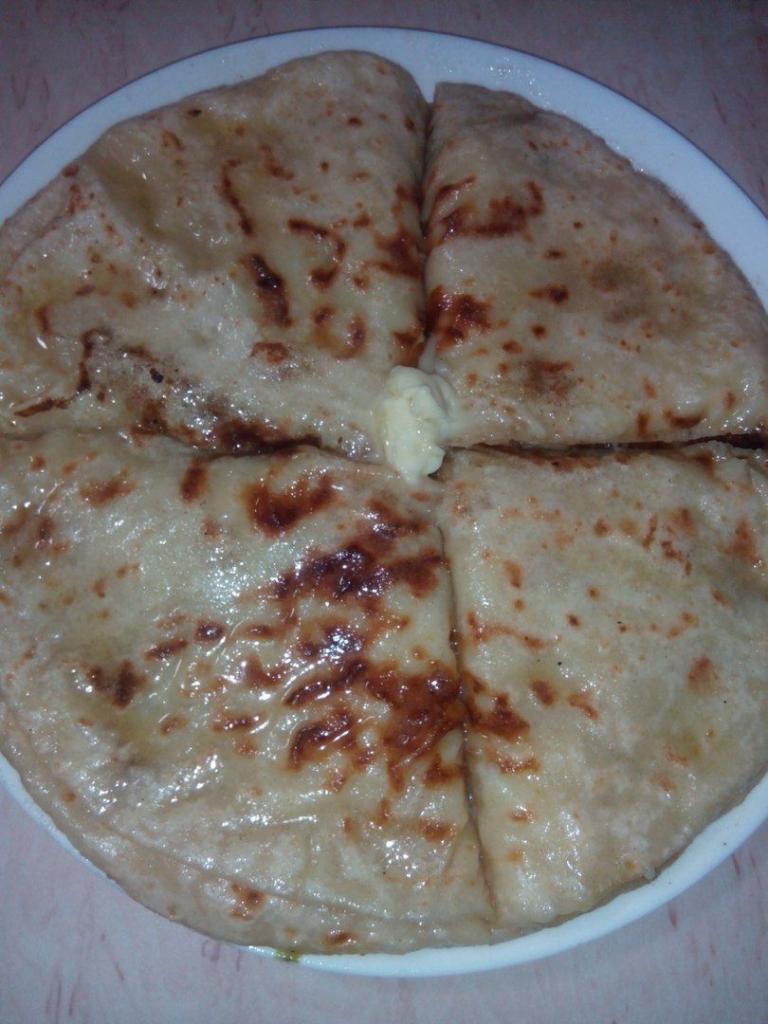 Хычины рецепт с картошкой и сыром на кефире на сковороде фото