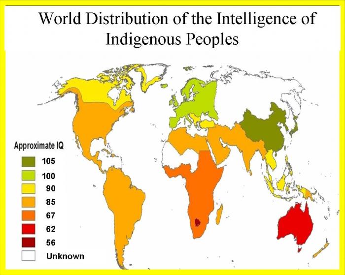 iq test of a normal person