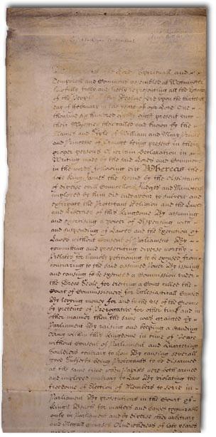 билль о правах 1689