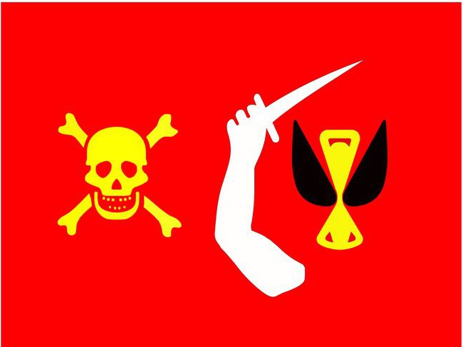 Mudin's pirate flag