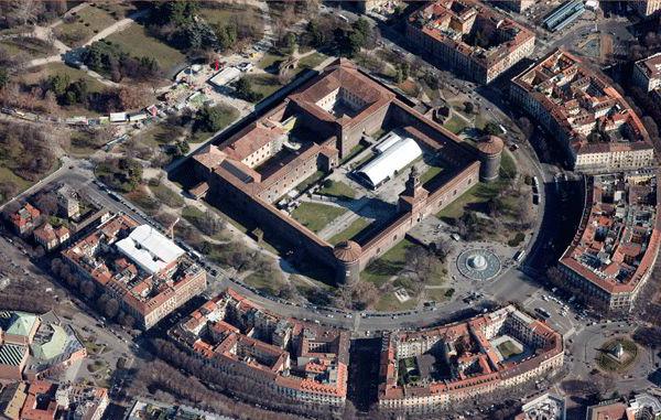 Sforza Castle in Milan