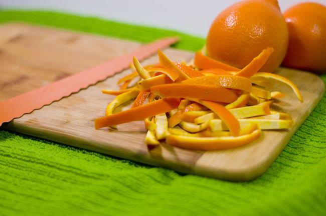 Horticultural orange peels