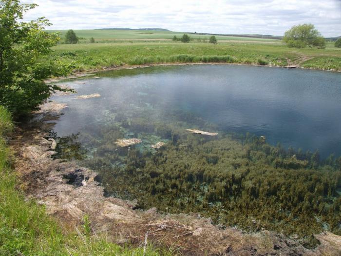 Сероводородное озеро в Самарской области