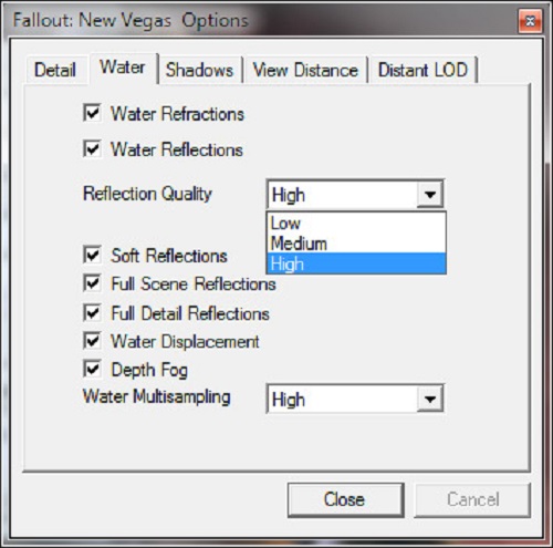 This is how the settings of the INI file look through the plugin