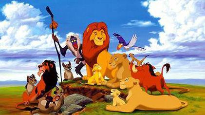 characters of the lion king