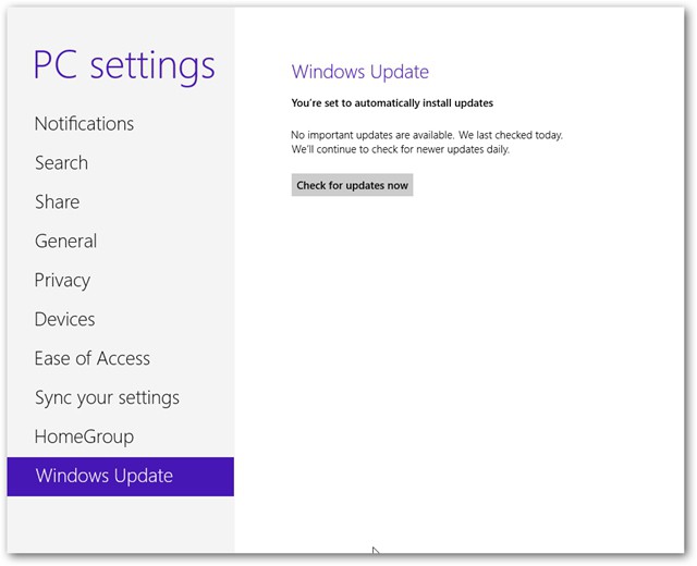 windows 8 update error